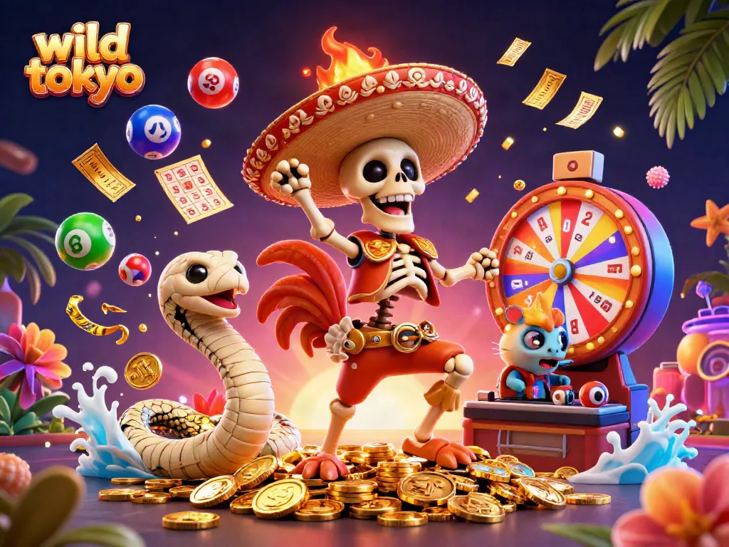 Experience wild tokyo thrills with vibrant casino gameplay elements and dynamic characters