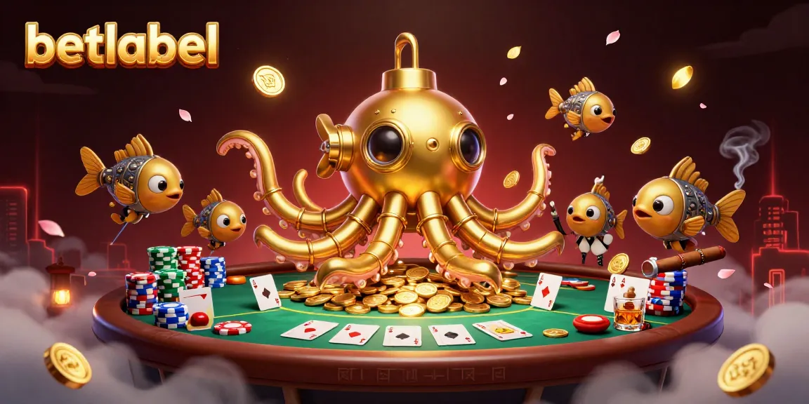 Experience thrilling bets at betlabel with a vibrant casino scene featuring poker excitement.