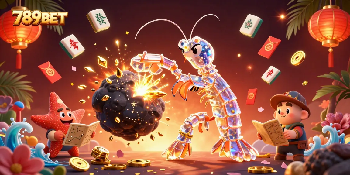 Engage with the exciting world of 789BET in this dynamic casino-themed illustration showcasing thrilling gaming elements.