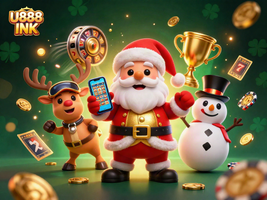 Experience thrilling gameplay with U888 INK's engaging slot games featuring dynamic characters and vibrant casino elements.
