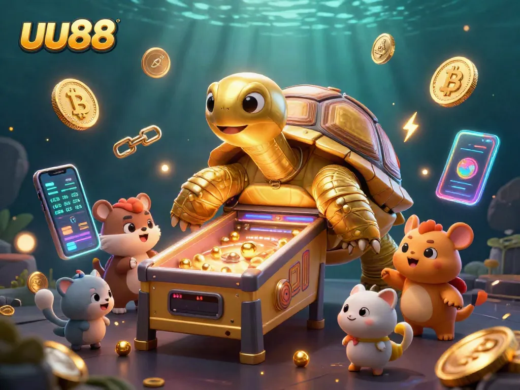 Experience thrilling gaming excitement with uu88, featuring a lively tortoise pinball machine.