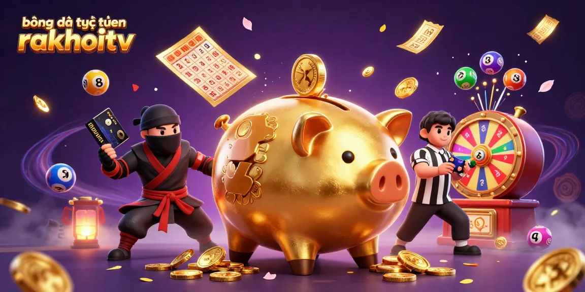 Engage with bóng đá trực tuyến rakhoitv through an exhilarating scene of characters and dynamic gambling elements.