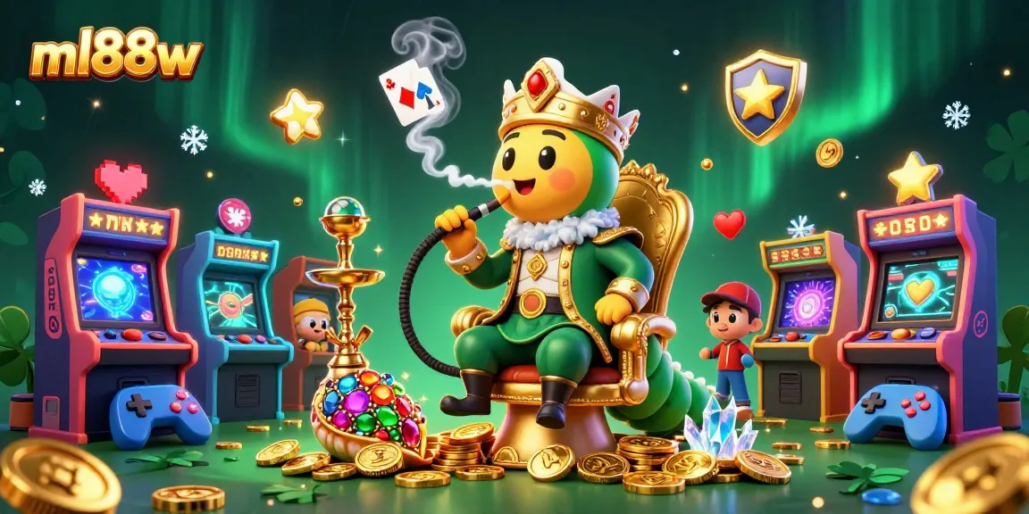 Experience thrilling online gaming at ml88w with vibrant 3D casino elements and dynamic characters!
